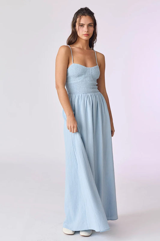 Kylie Smocked Maxi Dress