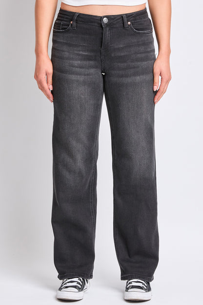 Keri Mid Rise Wide Leg Jean