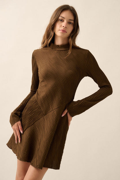 Katherine Ribbed Knit Mini Dress