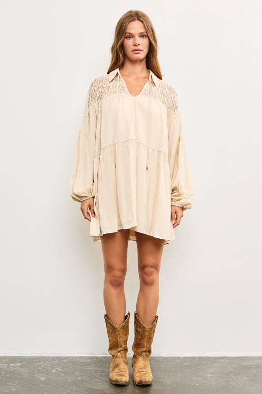 Sonia Puff Sleeve Dress