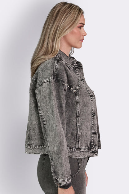 Riley Western Stud Denim Jacket