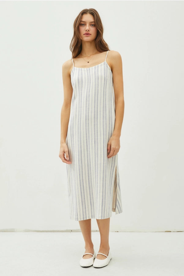 Eden Linen Midi Dress