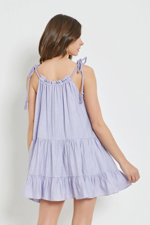 Molly Rope Tiered Dress