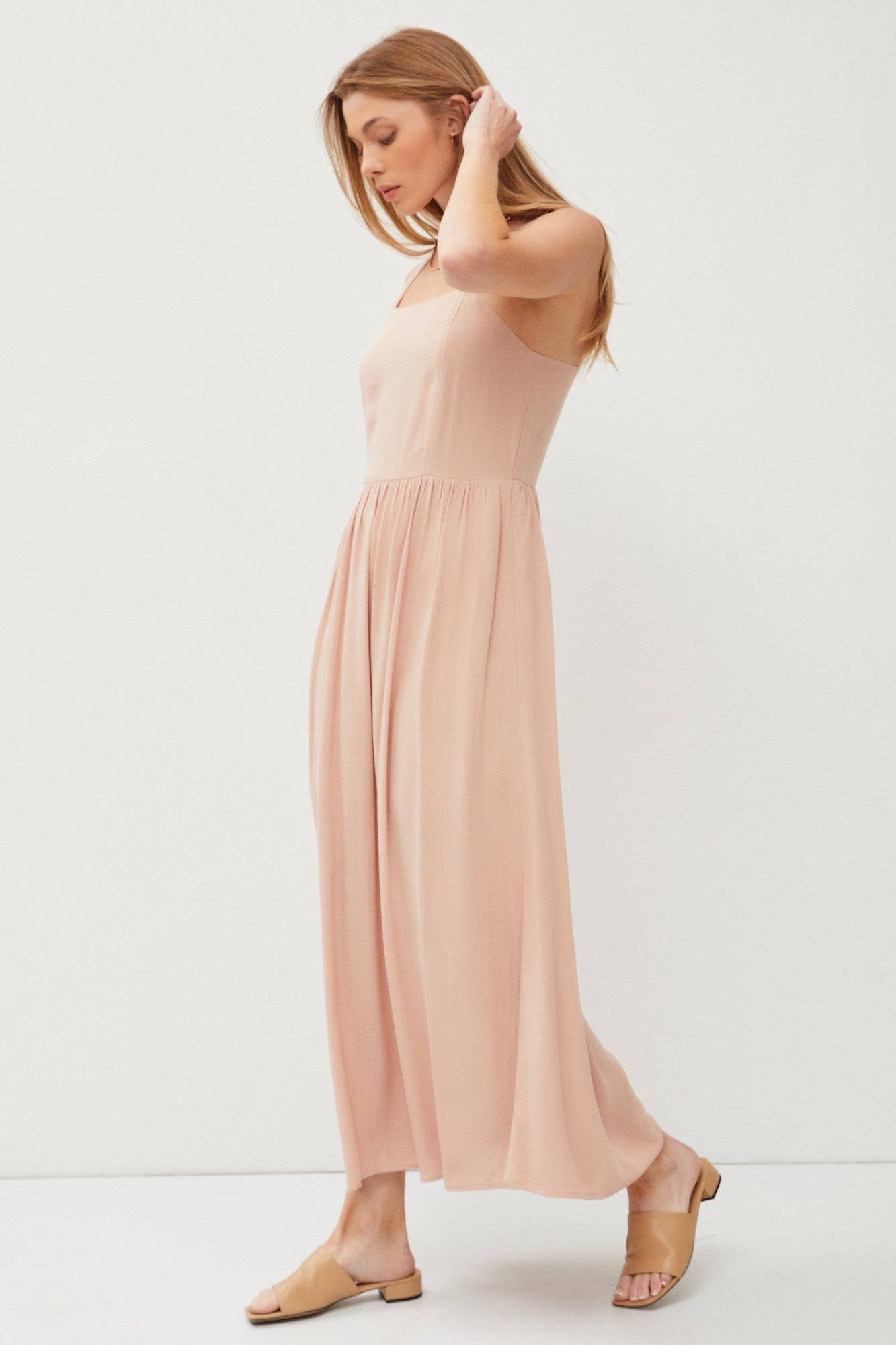 Lainey Smocked Back Maxi Dress