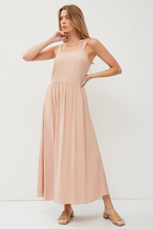 Lainey Smocked Back Maxi Dress