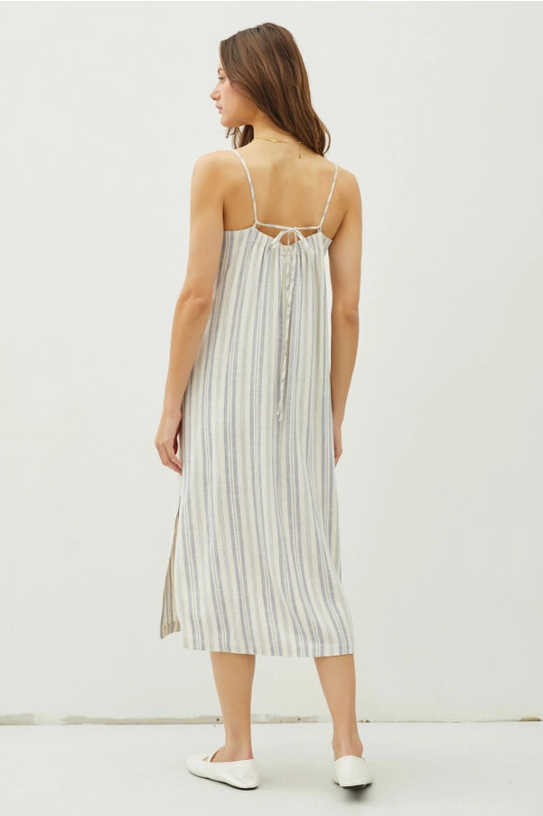 Eden Linen Midi Dress