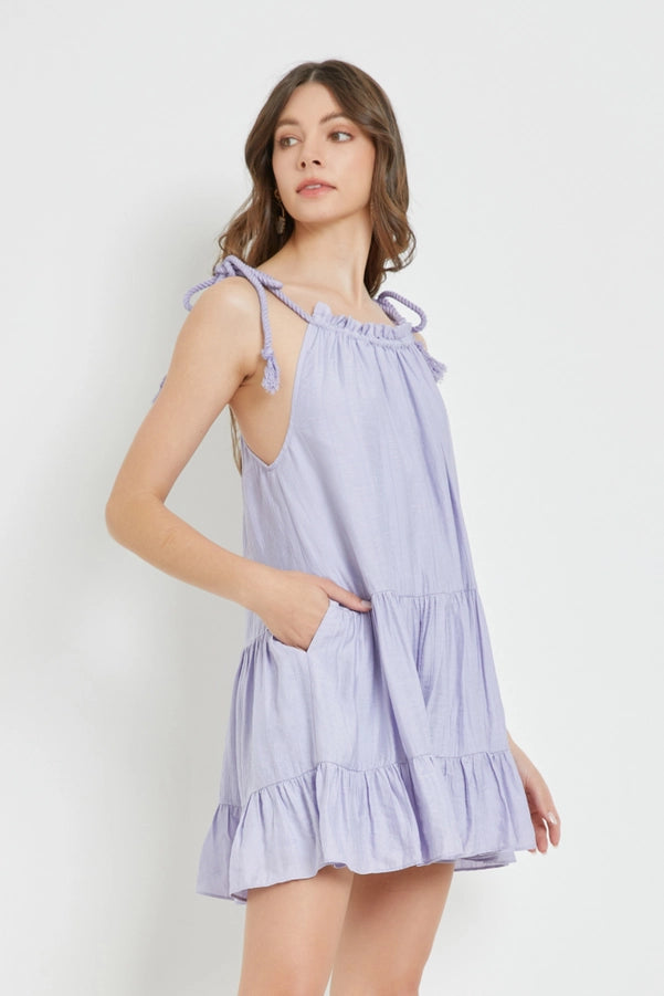 Molly Rope Tiered Dress