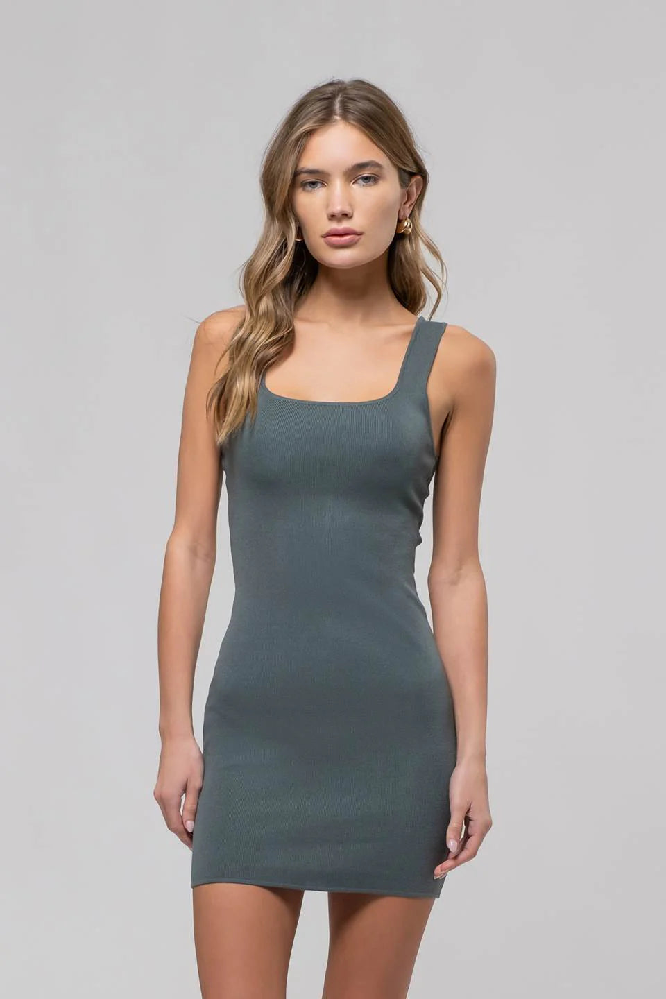 Nyla Scoop Neck Dress