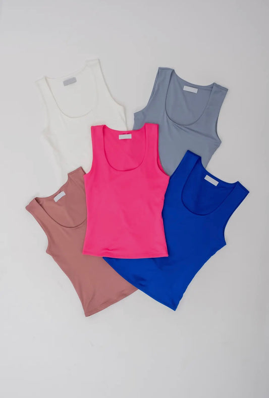 Sleeveless Fitted Tank