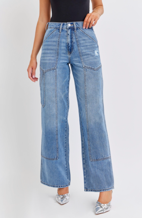 Molly Wide Leg Carpenter Jean