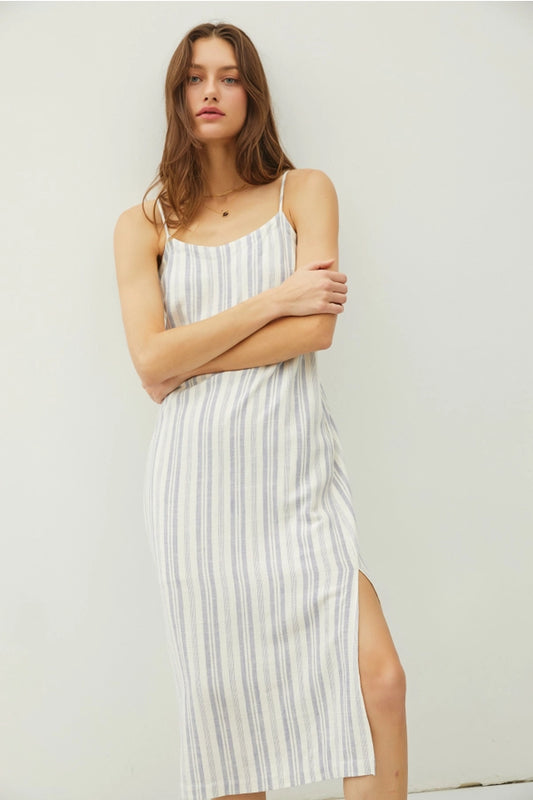 Eden Linen Midi Dress