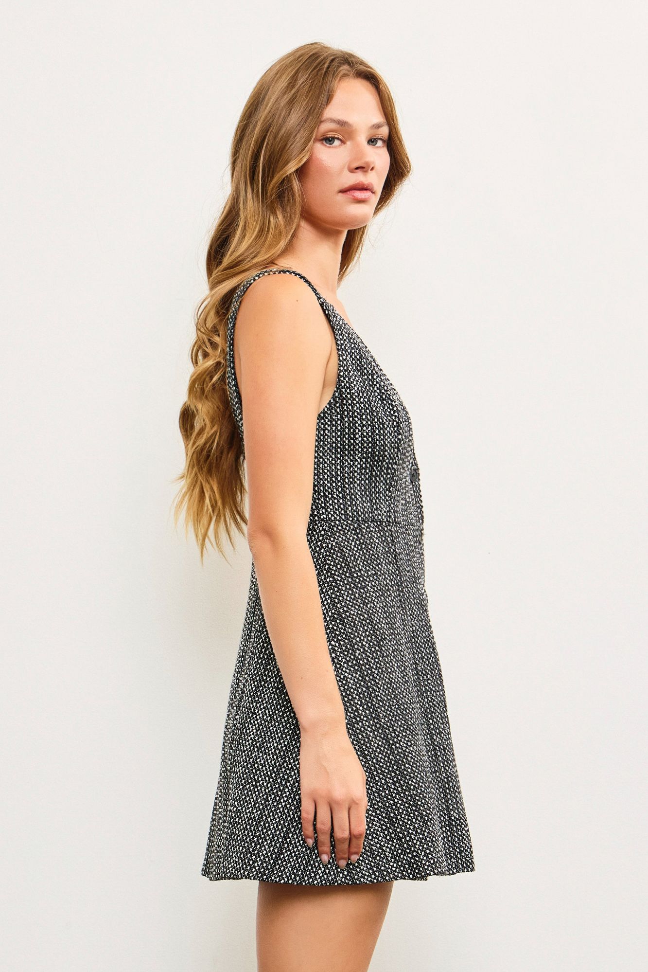 Victoria V-Neck Flare Dress