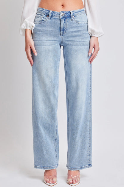 Keri Mid Rise Wide Leg Jean