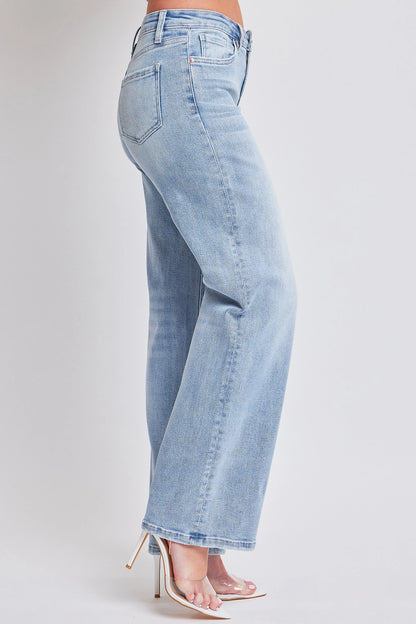 Keri Mid Rise Wide Leg Jean